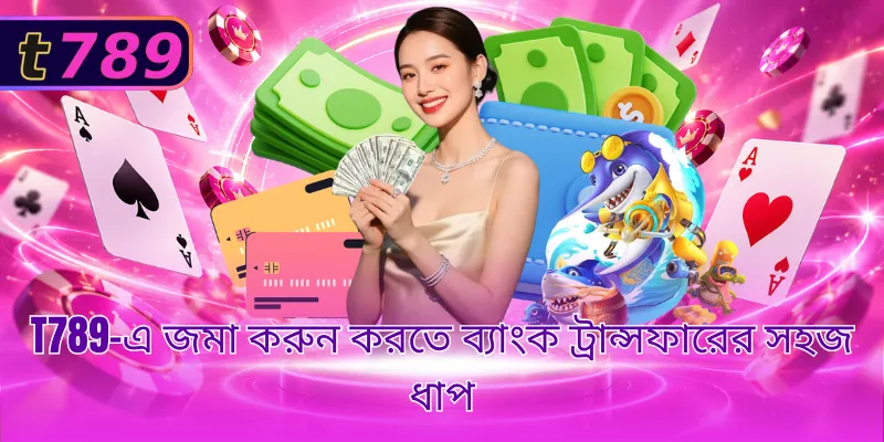 T789-এ জমা করুন করতে ব্যাংক ট্রান্সফারের সহজ ধাপ