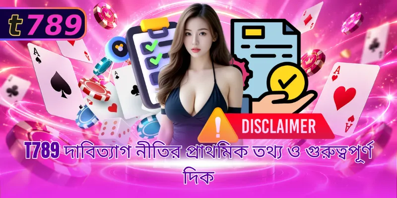 T789 দাবিত্যাগ নীতির প্রাথমিক তথ্য ও গুরুত্বপূর্ণ দিক