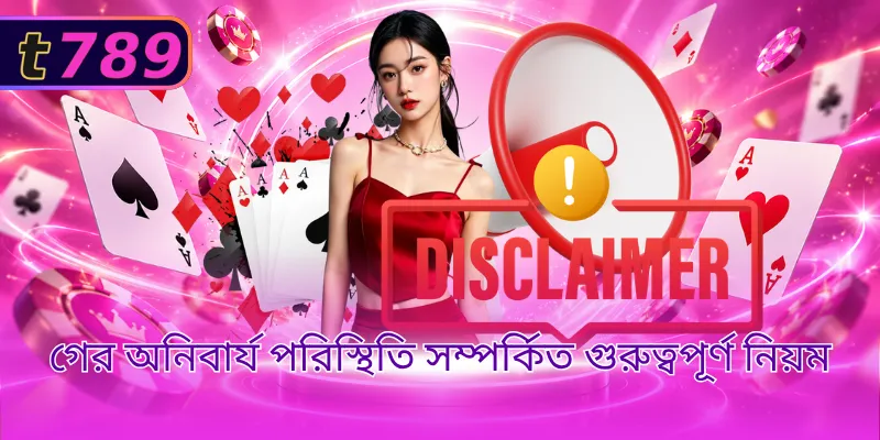 গের অনিবার্য পরিস্থিতি সম্পর্কিত গুরুত্বপূর্ণ নিয়ম