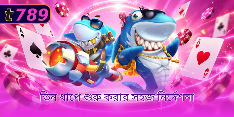 তিন ধাপে শুরু করার সহজ নির্দেশনা