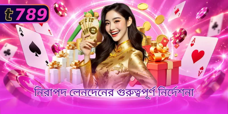 নিরাপদ লেনদেনের গুরুত্বপূর্ণ নির্দেশনা 