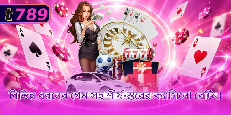 বিভিন্ন ধরনের গেম সহ শীর্ষ-স্তরের ক্যাসিনো বেটিং।